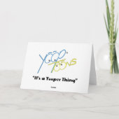 Yooper Extreme Sports ! Carte de voeux de saut d'e (Dos)