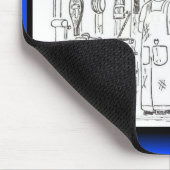 Yooper geen garageverkoop muismat (Hoek)