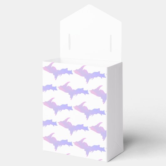 Yooper Michigan's opperschiereiland Gift Boxes Bedankdoosjes (Geopend)