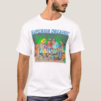 Yooper T-Shirt met superieure Cartoon