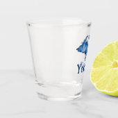 Yooper U.P. Waterverf Shot Glas (Links)