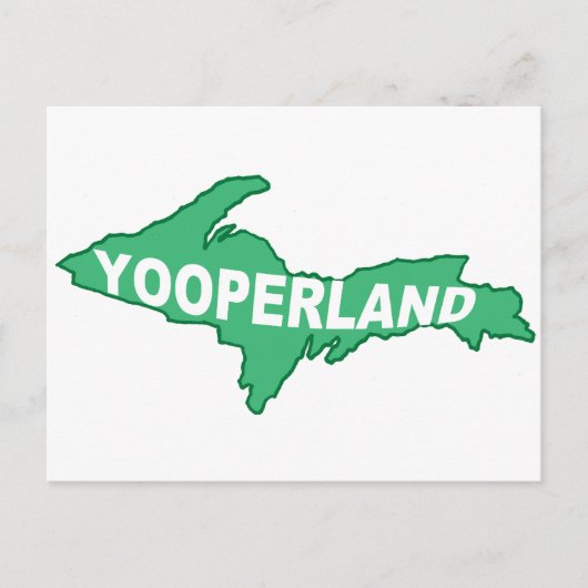 Yooperland Briefkaart (Voorkant)