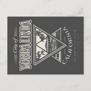 YORBA LINDA - ORANJE CALIFORNIË BRIEFKAART