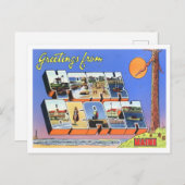 York Beach, Maine  Big Letters Briefkaart (Voorkant / Achterkant)