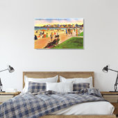 York Beach Uitzicht Concordville Beach & Canvas Afdruk (Insitu (Slaapkamer))