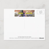 York Bridge-Londen-England Briefkaart (Achterkant)