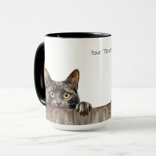 York Chocolate Cat Mok (Voorkant links)