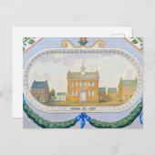 York County Courthouse, 1777 Briefkaart (Voorkant / Achterkant)
