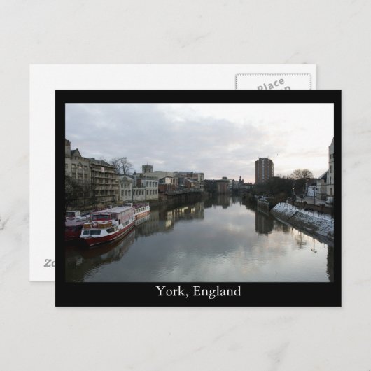 York, Engeland Briefkaart (Voorkant / Achterkant)