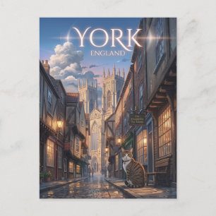 York Engeland Briefkaart