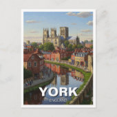 York Engeland Reizen Briefkaart (Voorkant)