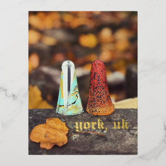 York Ghosts UK Folie Briefkaart Halloween Spooky