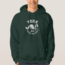 York Green Dragons 1976 Hoodie - Groen