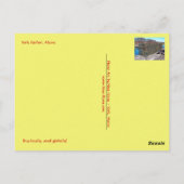 York Harbour, Maine Briefkaart (Achterkant)