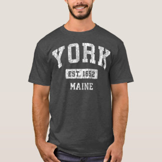 York Maine ME Sports Vast design T-shirt