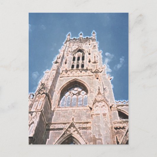 York Minster a Briefkaart (Voorkant)