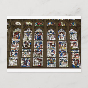 York Minster Great East Window. Briefkaart