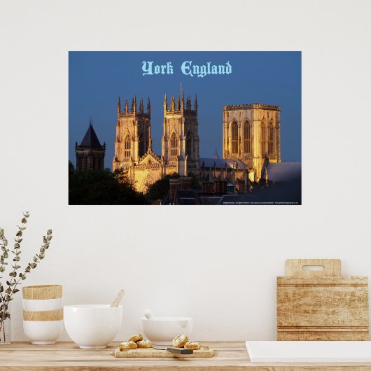 York Minster Poster (Keuken)