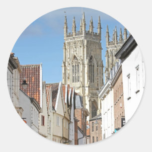 York Minster Ronde Sticker