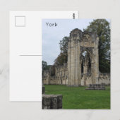 York Museum Gardens Briefkaart (Voorkant / Achterkant)