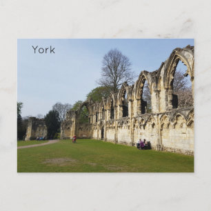 York Museum Gardens Briefkaart
