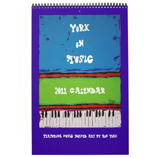 York on Music, calendrier 2011 (Protection)