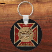 York Rite Knachten Templar Commandery Sleutelhange Sleutelhanger (Voorkant)
