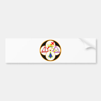 York Rite Mason Bumpersticker