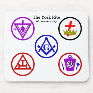 York Rite Mousepad Muismat