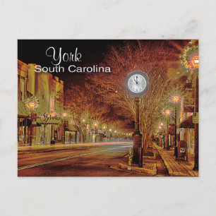 york zuid carolina briefkaart