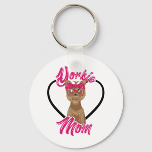 Yorki mama sleutelhanger