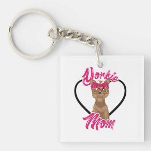 Yorki mama sleutelhanger