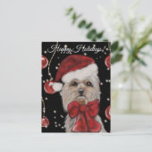 Yorkie Briefkaart (Staand voorkant)