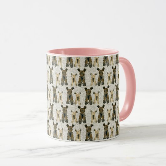 Yorkie Café Mug pour maman (Devant droit)