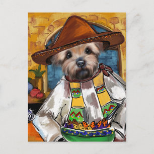 Yorkie Chef Briefkaart