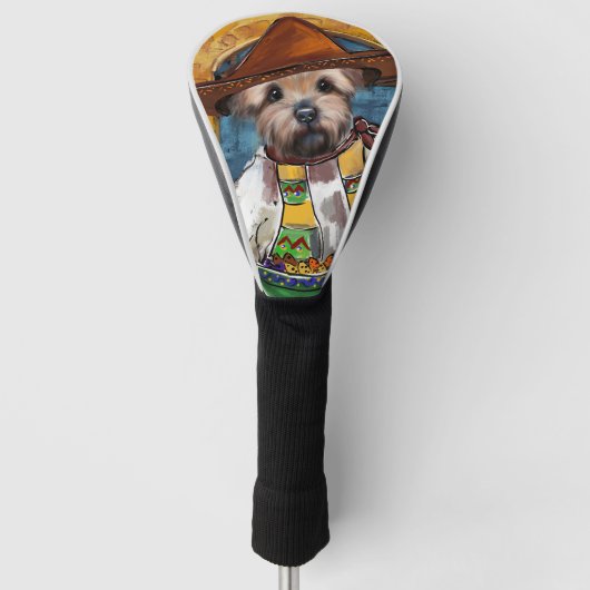 Yorkie Chef Golfheadcover (Voorkant)