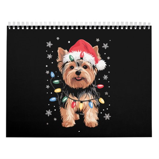 Yorkie Christmas Dog Long Xmas Gift Kalender (Hoes)