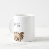 Yorkie Coffee Mok (Voorkant links)