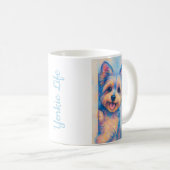 Yorkie Coffee Mug (Devant droit)