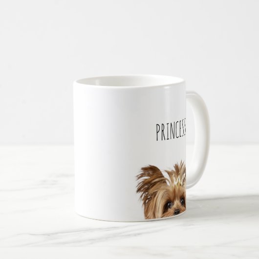 Yorkie Coffee Mug (Devant droit)