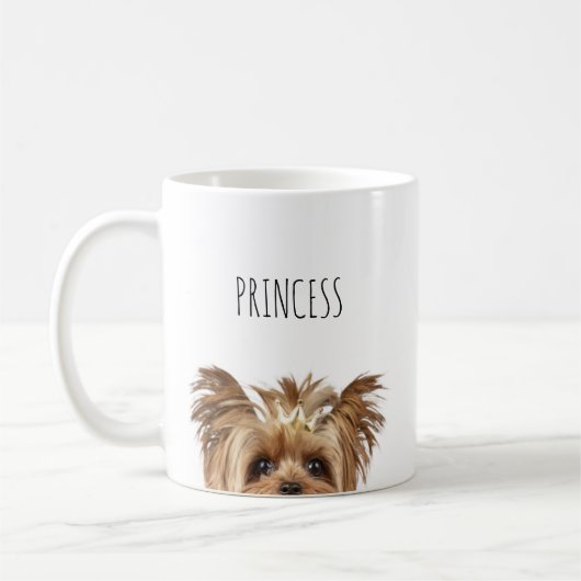 Yorkie Coffee Mug (Gauche)