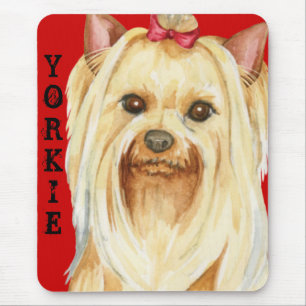 Yorkie Color Block Muismat