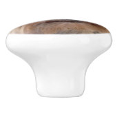 Yorkie Custom Ceramic Knob. Keramische Knop (Zijkant)