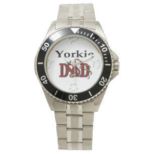 Yorkie Dad Gifts Horloge