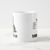 Yorkie Dad Jumbo Mug (Devant)