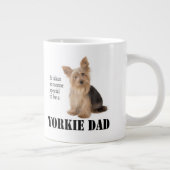 Yorkie Dad Jumbo Mug (Droite)