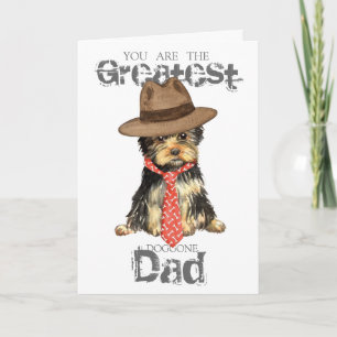 Yorkie Dad Kaart