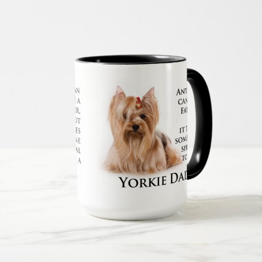 Yorkie Dad Mok (Voorkant rechts)