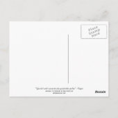 Yorkie Dog Briefkaart (Achterkant)