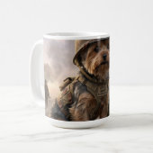 Yorkie Dog Edition | Special Forces Coffee Mug (Devant gauche)
